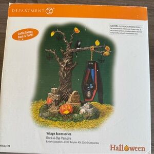 Department 56 Halloween Village Accessories